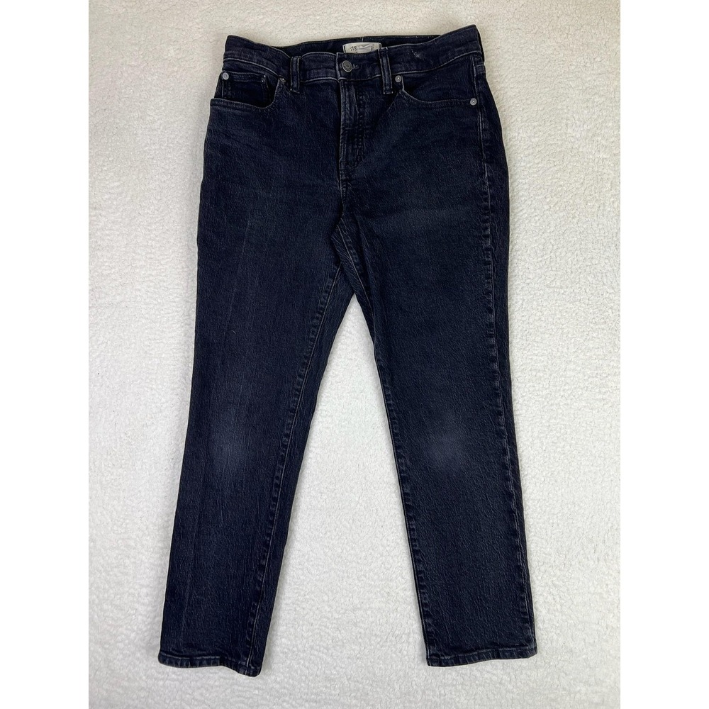 Madewell Perfect‎ Vintage Jeans Womens 29 Charcoal Wash Mid Rise Stretch Denim